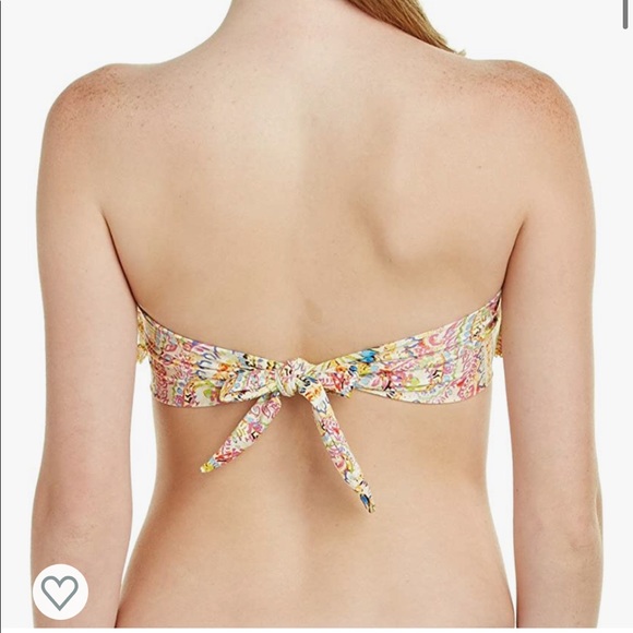 Pilyq Beaded bikini tube top - Picture 2 of 6